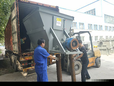 阿聯酋年產5萬噸瓷磚膠生產線發貨