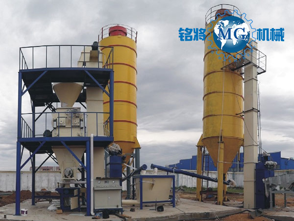 干粉砂漿混合設備混合機為何會出現出料誤差大現象呢？