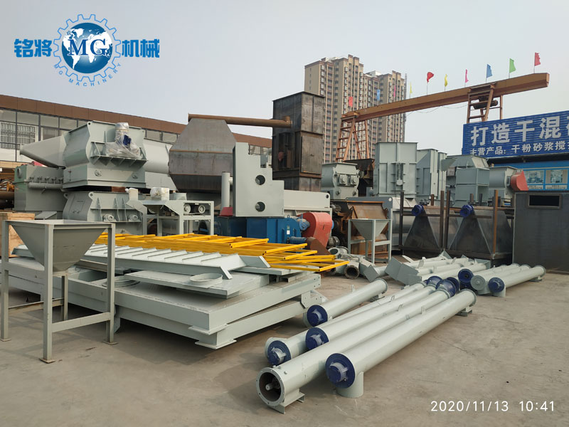 馬來西亞半自動干粉砂漿生產線已發貨 馬來西亞半自動干粉砂漿生產線已發貨