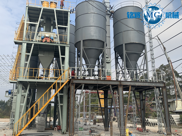 干粉砂漿設(shè)備如何正確投放物料，順序不能亂