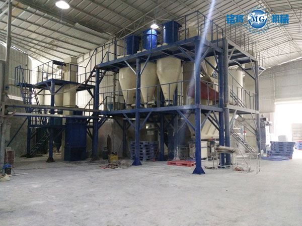 干粉砂漿生產(chǎn)線(xiàn)是如何防止粉塵的？