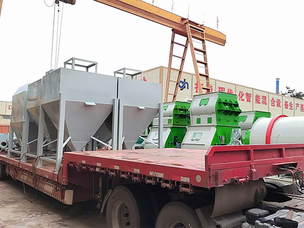 江西鷹潭干粉砂漿設備發貨！